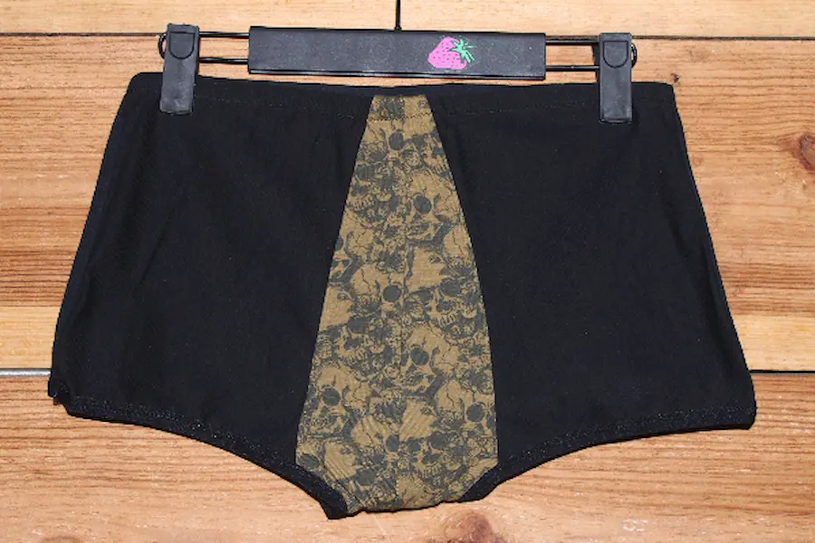 Corbata Calaveras Ocre